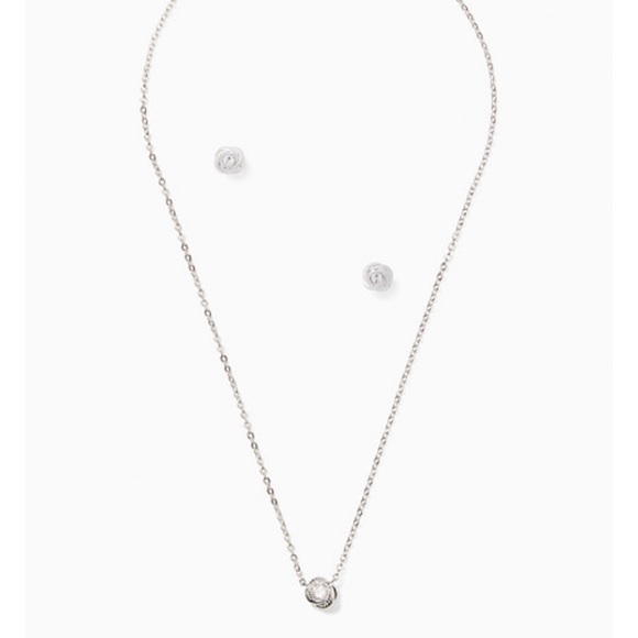 Kate Spade ♠️ Infinity & Beyond Earrings/Necklace - Picture 12 of 15